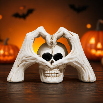 Halloween Skull Decorative Ornament Creative Minimalist Decoration for Party Love Theme