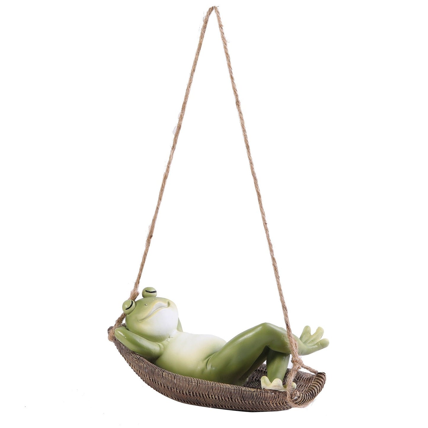 Garden swing frog pendant