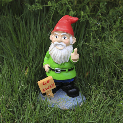 White Beard Old Man Garden Garden Small Decoration Resin