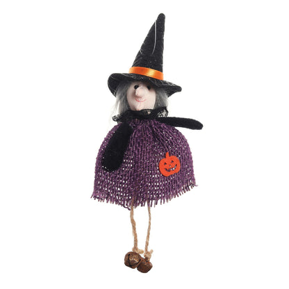 Halloween Decorations Ghost Festival Pumpkin Ghost Witch Party Doll Pendant Venue Layout
