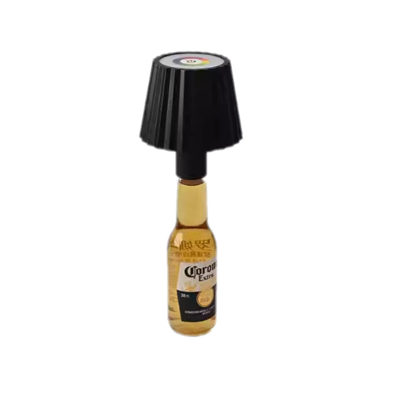 LED Creative Wine Bottle Light for Bar: Movable, Rechargeable, RGB Dimmable Decorative Bottle Lamp