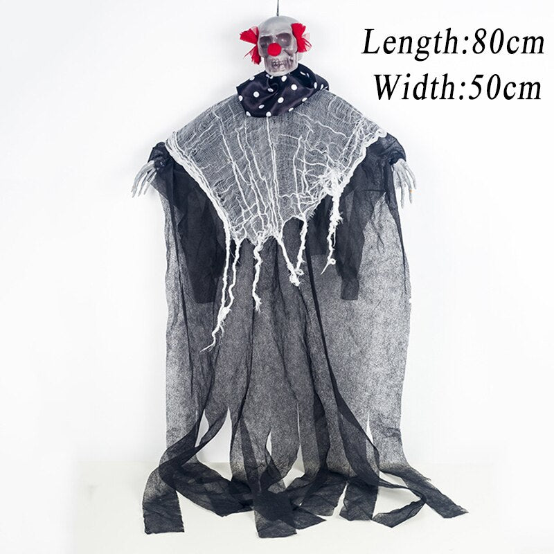 Schedel Halloween Opknoping Spook Spookhuis Opknoping Grim Reaper Horror Props Thuis Deur Bar Club Halloween Decoraties
