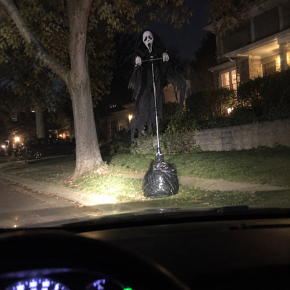 The 6.5-Foot Floating Yard Screamer™ — Halloween Scarecrow