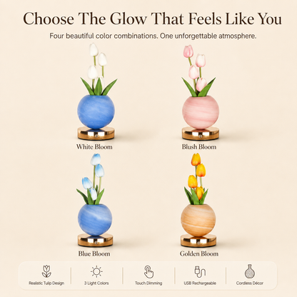 Rechargeable Tulip Ambient Lamp